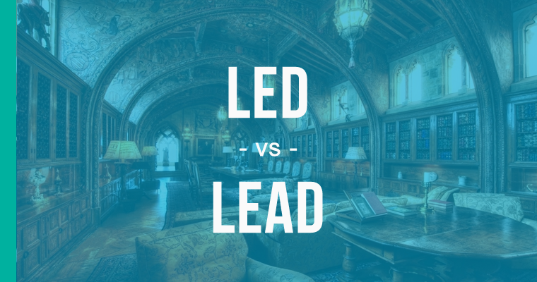 led versus lead