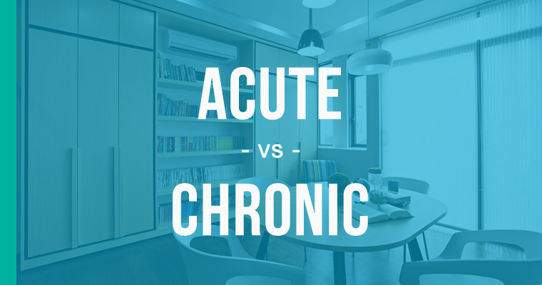 acute versus chronic