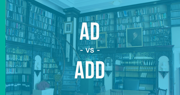 ad versus add