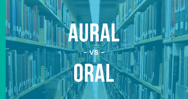 aural versus oral