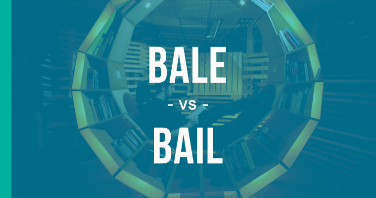 bale versus bail