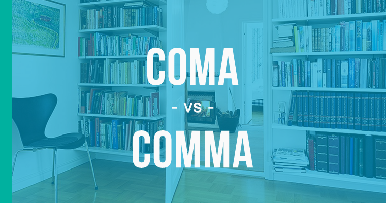 coma versus comma
