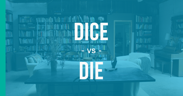 dice versus die