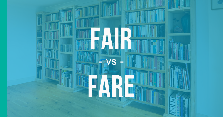 fair versus fare