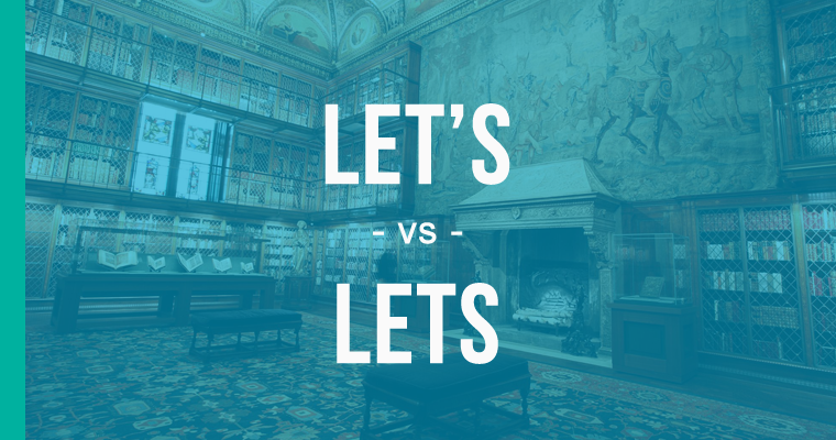 let's versus lets