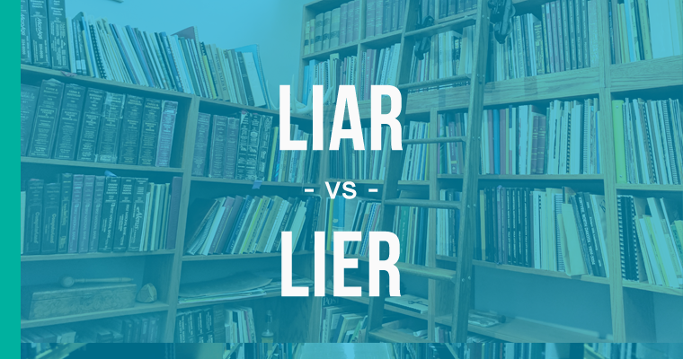 lier versus liar 