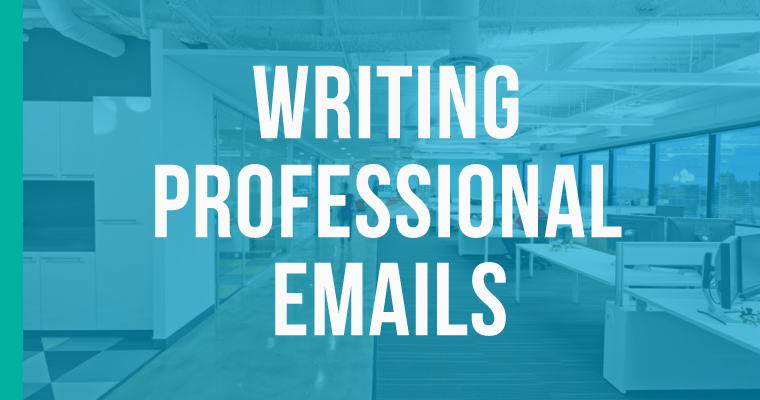 how to write professional emails