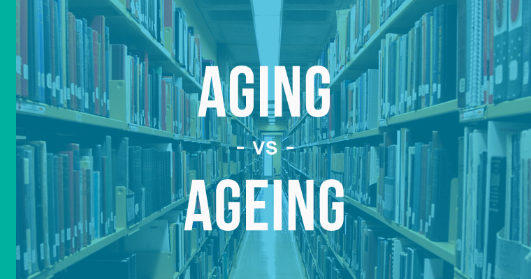 ageing versus aging 