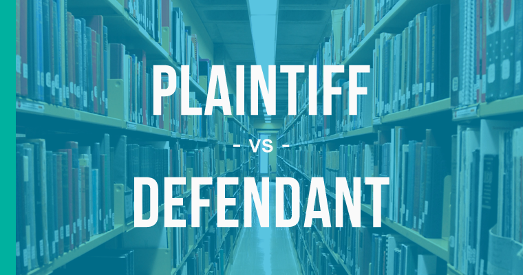 plaintiff versus defendant