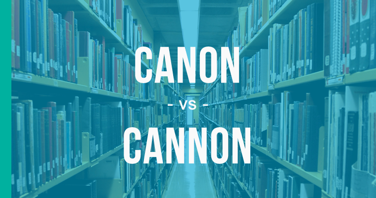 canon versus cannon